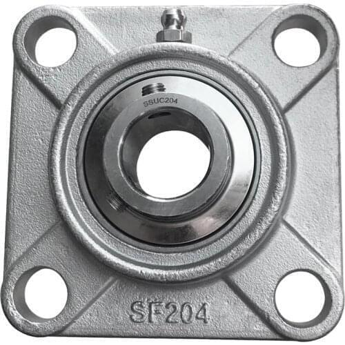 SSUCF204 SUCF204 UCF204 Stainless Steel Pillow Block Bearing Unit