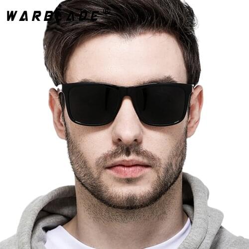 WarBLade Original Sunglasses Women Men Brand Design TR90 Frame Sun Glasses For Men Fashion Classic UV400 Square Eyewear 2018