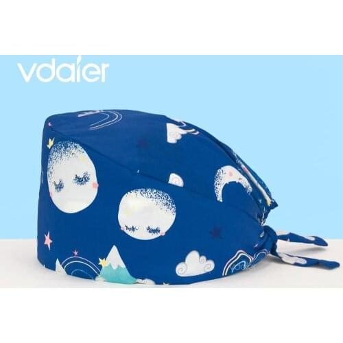 Dental supplies hat surgeon cap man Medical Scrub Hat Hospital Doctor Work Caps Health Worker Scrub Cap Pet clinic Nursing Hat