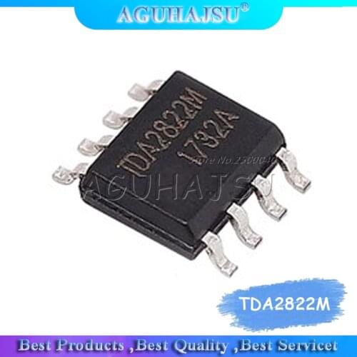 10PCS TDA2822M SOP8 TDA2822 SOP SMD 2282M SOP8 new and original IC