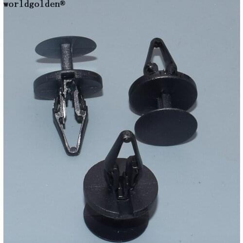 Worldgolden 100pcs plastic fasteners for GM#11589289,Opel# 4811301,Chrysler# 6508863-AA (6508863AA ),FORD# 4855809,W713610S300