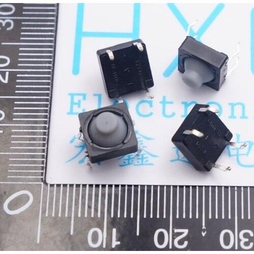 150pcs mirco Switch 8*8*5mm silicone head touch switch 8*8*5 silicone silent key legs line button switch