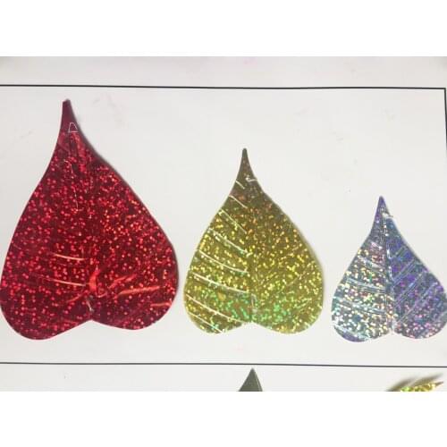 500g Large Leaf Sequins For Crafts Sewing DIY Garment Accessories Customized Confetti Spangles With Holes