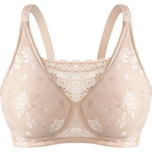 8503 Mastectomy Bra Comfort Pocket Bra for Silicone Breast Forms Artificial Breast Cover Brassiere Underwear