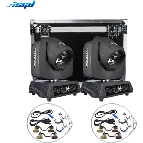 Flight Case With Beam 7R 230W Moving Head Light Iron DMX Plug Double Prisms 16+24 Facet 22 Gobos For DJ Stage Show Sharpy Lyre