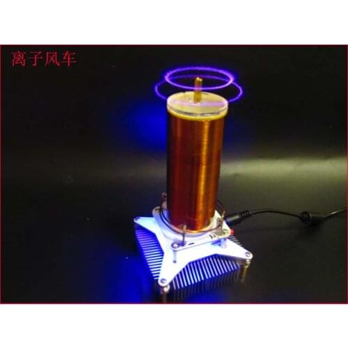 Tesla Coil Tesla Electric Coil Music Rotation Tesla Electronics DIY Production Kit Ion Windmill