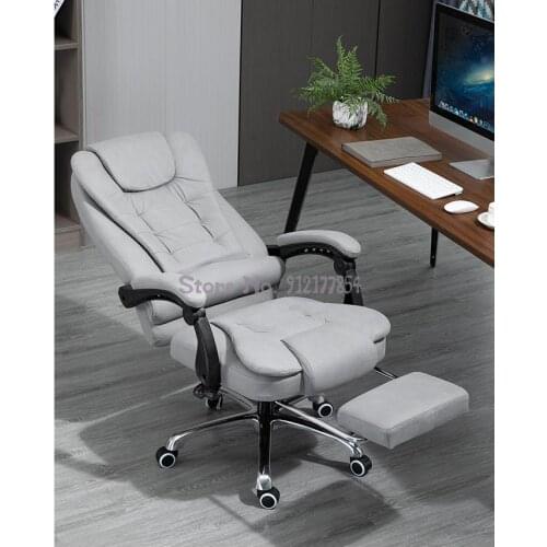 Computer chair fabric home lunch break comfortable reclining chair boss office study swivel chair lift technology cloth seat