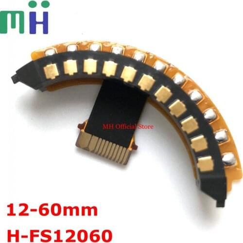 NEW 12-60 H-FS12060 FS12060 Lens Contact FPC Bayonet Mount Connect Cable Flex For Panasonic Lumix G VARIO 12-60mm F3.5-5.6