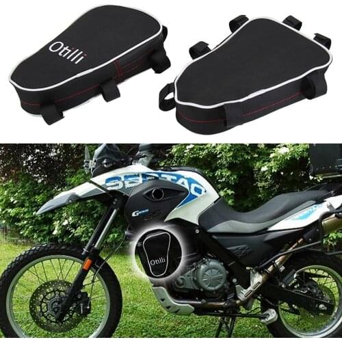 Motorcycle Frame Crash Bar Bags For BMW F650 GS F650GS Dakar Tool Placement Travel Bag FOR SW Motech Crash Bar F 650 GS Toolkit