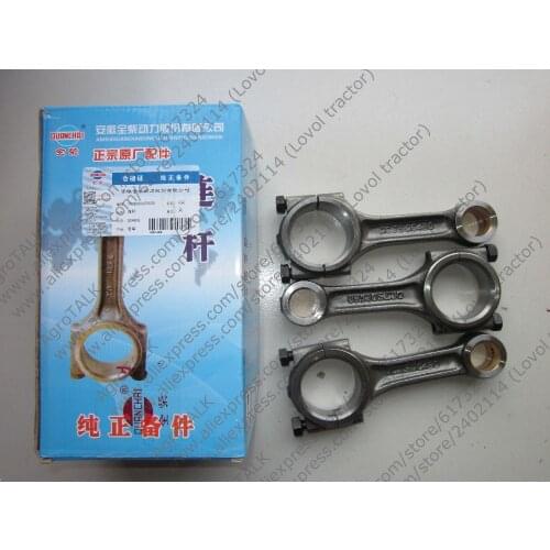 Set of connecting rod assembly for Quanchai QC385T for Foton tractor FT244 FT254