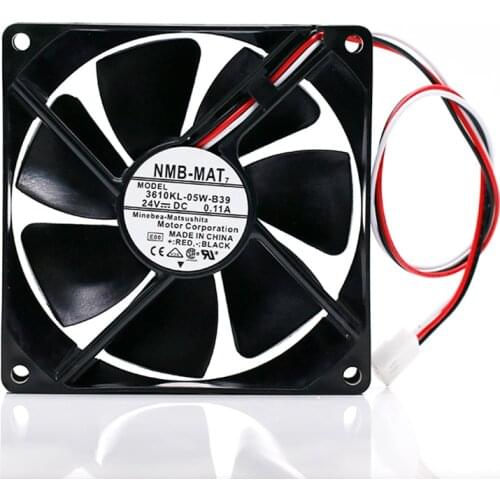 New original NMB 3610KL-05W-B39/B30 24V 0.11A 9CM 9225 mute frequency converter axial cooling fan