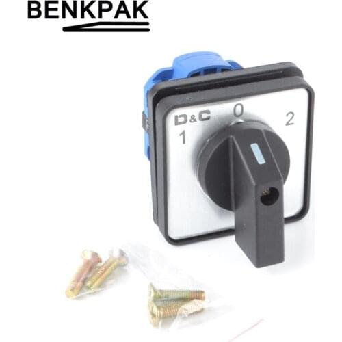 Rotary switch 3postion 660V 20A 1 pole universal switch