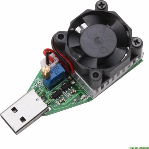 DC 3.7~13V USB 15W Adjustable Constant Current Electronic Load Discharger