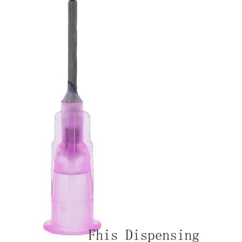 0.5 Inch 18G Tubing Length Glue Dispensing Luer Slip Blunt Tip Pack of 50