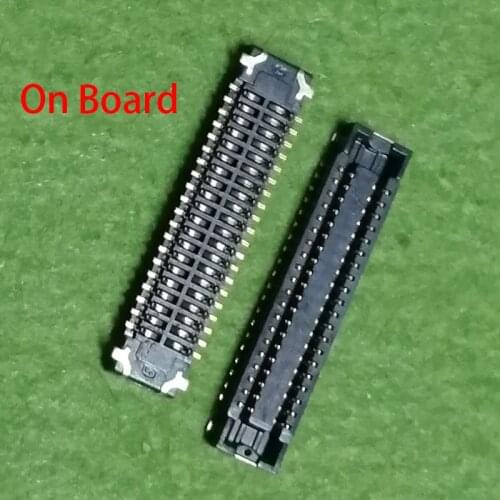 2pcs LCD Display FPC Connector On Motherboard For Xiaomi Redmi 8 8A Hongmi Note9 S Note 9 9S Note9s Screen Plug Port Flex 40pin