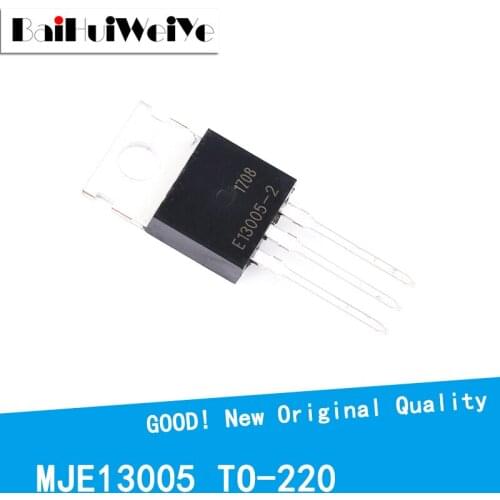 10PCS/LOT MJE13005A MJE13005 ST13005A 500V4A TO-220 High Voltage Fast-Switching NPN Transistor new original Good Quality Chipset