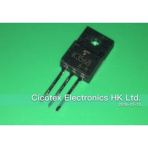 5pcs/lot 2SK3568 K3568 TO-220F 2SK3568(STA4,Q,M) Silicon N Channel MOS Type Switching Regulator Applications