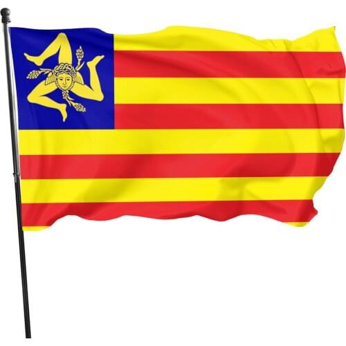 90x150cm Italy Of The Sicily flag banners