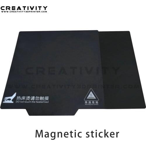 3D Printer Parts Magnetic Print Bed Tape 220/235/310mm Heatbed Sticker Hot Bed Build Surface Flex Plate for CR10 Ender3 5