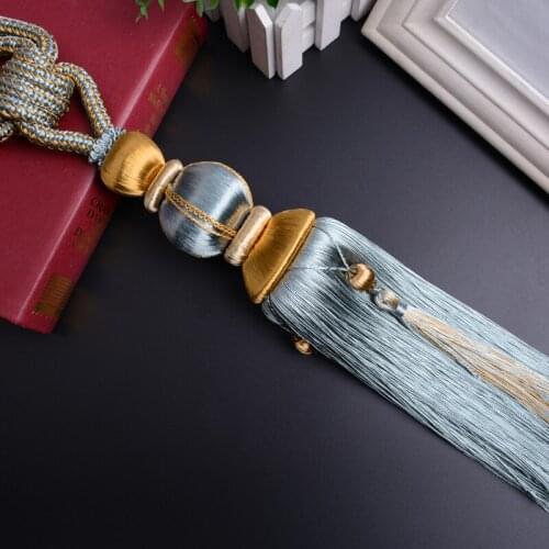 European Grade Curtain Tassel Tassel Accessories Curtain Buckle Curtain Bandage Rope Decoration Tassel