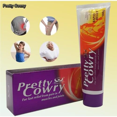 100g Pretty Cowry Analgesia Cream Muscles Nerves Acid Arthritis Bone Injury Pain Relief Ointment