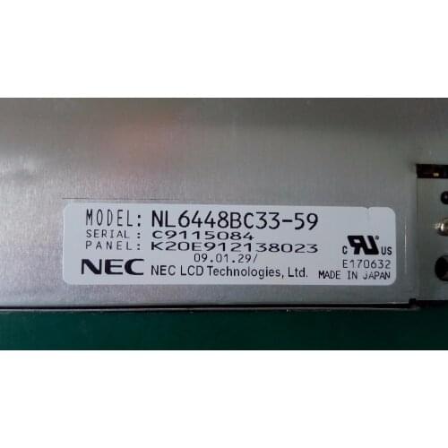 NL6448BC33-59 Original 10.4 inch LCD screen industrial display screen