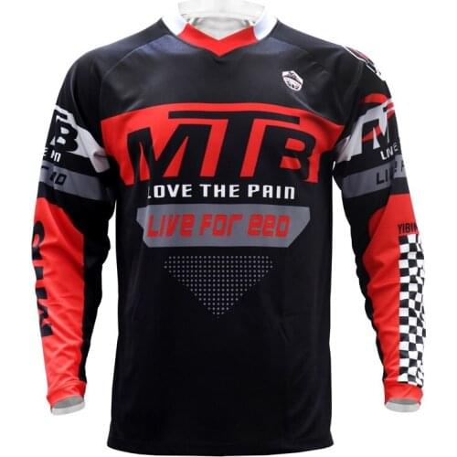 New cool MTB downhill jersey Motorcycle Jersey bicycle mountain Tops competitive race Fitness breathable short sleeve