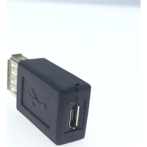 New USB 2.0 Type A Female to Micro USB B Female Adapter Plug Converter usb to Micro usb Charging Data Transmission Connector