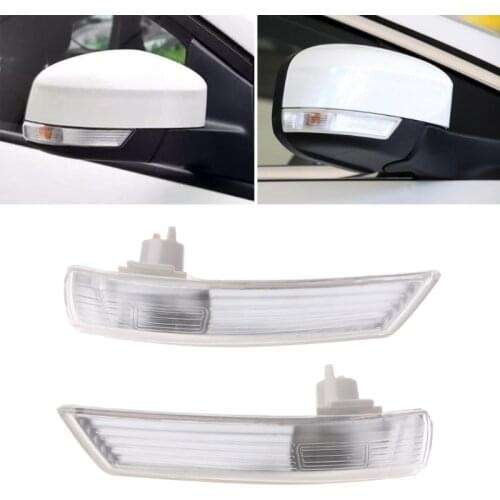 New Car Left Is Cab/ Right Is Co-pilot Mirror Turn Signal Corner Light Lamp Bulb Cover Shade For Mondeo