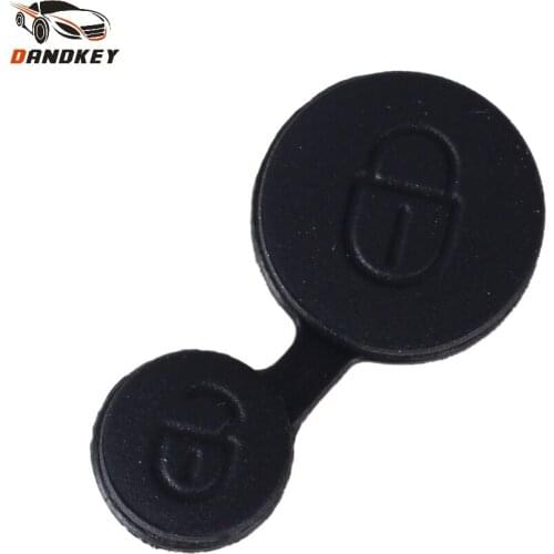 Dandkey 10X Key Shell Cover Case Replacement Rubber Button Key Pad 2 Button For Citroen Saxo Xsara Picasso Elysee Key Pad