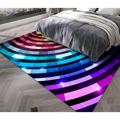 Geometric Style Modern Carpet Polyester Rug And Carpets For Living Room Floor Child Kids Play Mat Bedroom Bathroom Home Door Mat