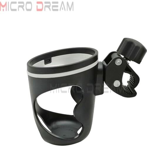 Universal Multifunctional Black Cup Holder Motorcycle Baby Stroller Drink Cup Holder Bicycle Water Bottle Cage Drink Cup Holder