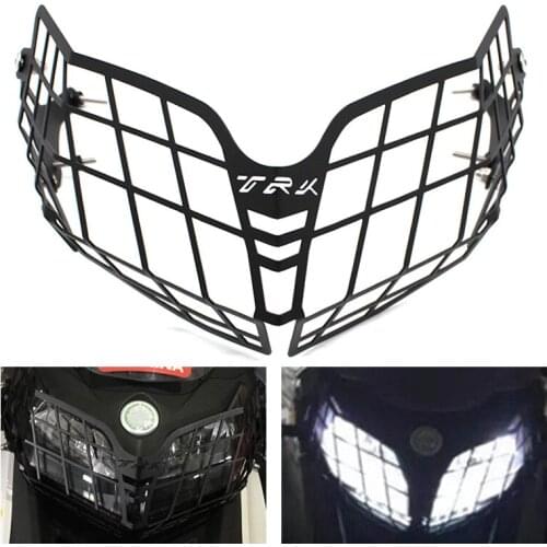 Motorcycle Headlight Guard Protector Grille Covers For Benelli TRK502 TRK 502
