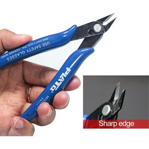 1pcs Electrical Wire Cable Cutters Cutting Side Snips Flush Pliers Nipper Hand Tools Herramientas Pliers Electrician Hand Tools