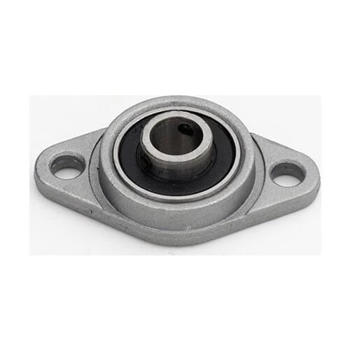 High Performance Pillow Block Zinc Alloy Bearing KFL08 8mm Linear Shaft / Lead Screw End Support
