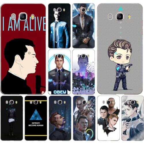 111FG Detroit Become Human Soft Silicone Tpu Cover phone Case for Samsung j3 j5 j7 2016 2017 j330 j2 j6 Plus 2018