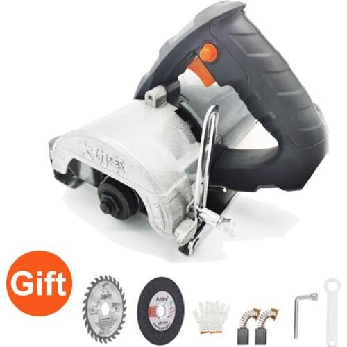 2020 Stone Cutting Machine Adjustable Portable Cutting Machine 2680W Household Tile Hydropower Slotting Machine Electric Tools