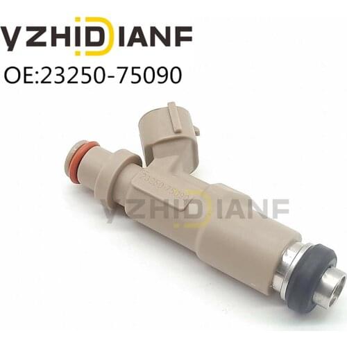 4pc Original Fuel Injector nozzle 23250-75090 23209-79145 2325075090 2320979145 For Toyo-ta Coaster Hilux Land Cruiser 90 Prado
