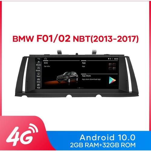 MCWAUTO For BMW 7 Series F01 F02 NBT 2013-2017 Android 10.0 Car Multimedia Player 10.25” Screen GPS Navigation BT Car Player