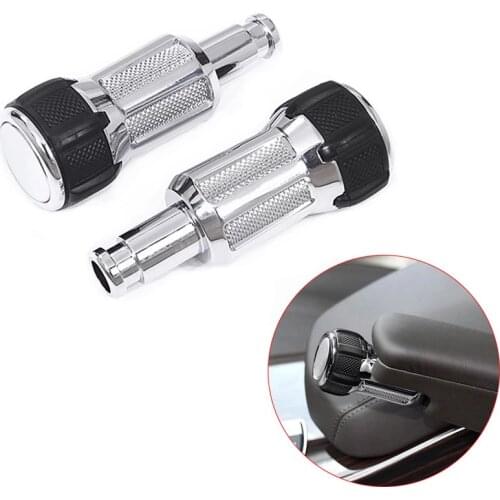 Auto Parts Durable 2* Armrest Box Adjustment Knob Silver For Land Rover Range Rover L405 2014-2018 Auto Accessories in Durable