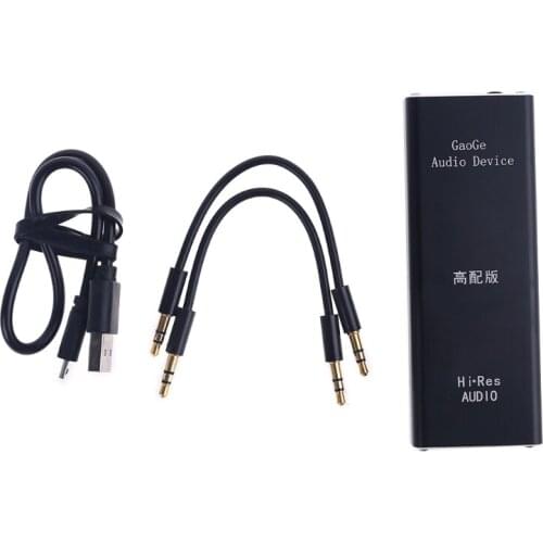 HIFI Headphone Amplifier Portable Mini 3.5mm Earphone Audio Interface Headphones AMP for Mobile Phones