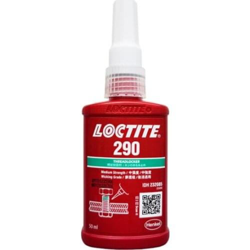 Loctite 290 Osmotic grade, medium strength, low viscosity, fast curing screw seal glue anti-loose anaerobic glue thread locker