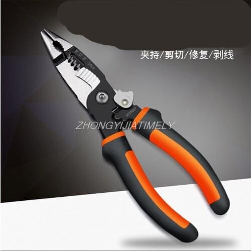 Multi-function wire stripper, cable cutter, suede tool, electrician needle-nosed pliers, electrician tools