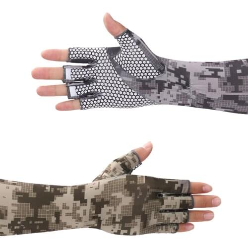 Men’ s Cycling Gloves Sun-Resistant Floral Print Half-Finger Gloves with Oversleeve for Boys Waterproof Motorcycle Gloves