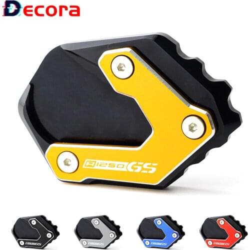 For BMW R1250GS R1250 GS ADV Adventure 2018 2019 Motorcycle Side Stand Extension Foot Pad Kickstand Plate Enlarger Accessories