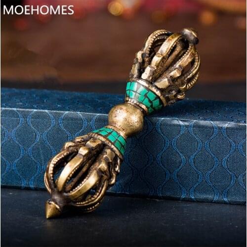 Rare old religious objects ---Buddha Vajra Dorje Kingkong Buddhist ritual apparatus, free shipping