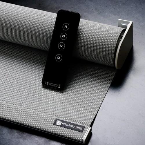 Rollergy Window Shade Easy Fix No Drilling Office Indoor Blinds Waterproof Roller Smart Alexa Google Home