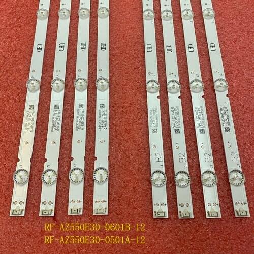10set=80pcs LED Backlight Strip For Philco PTV55U21 LG 55UJ6300 55UJ6200 55UJ6000 55LJ620V 55UJ620 RF-AZ550E30-0601B-12 0501A A4