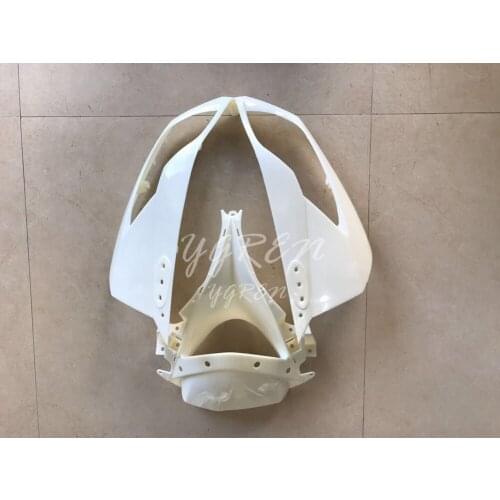 Upper Front Cowl Nose Fairing Unpainted for 2009-2012 KAWASAKI NINJA ZX-6R White