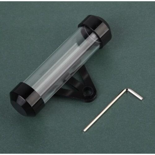 Waterproof Motorcycle Motorbike Tube Tax Disc Cylindrical Holder Frame with Screwdriver Waterproof Real Motorcycle Accessories